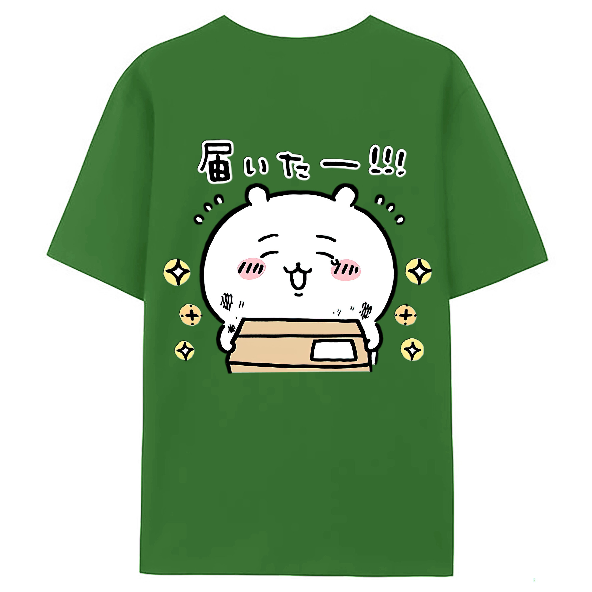 （画像用） ちいかわ ちいかわ Chii-kawa chiikawa レディース半袖Tシャツ(バックプリント)